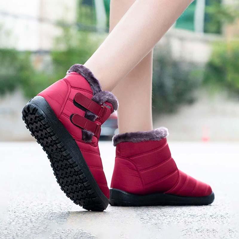 New Womens Warm Waterproof Snow Boots