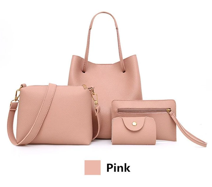 4 Pcs / 1 Set 2020 New Women Leather Handbag!!!