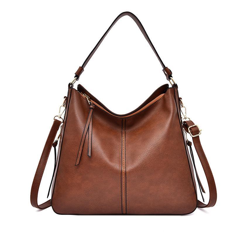 Vintange Soft Leather Shoulder Bag