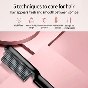 2024 Negative Ion Hair Straightener Styling Comb