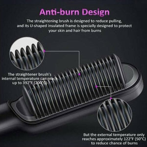 2024 Negative Ion Hair Straightener Styling Comb