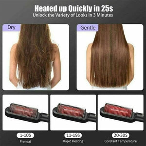 2024 Negative Ion Hair Straightener Styling Comb