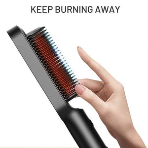 2024 Negative Ion Hair Straightener Styling Comb