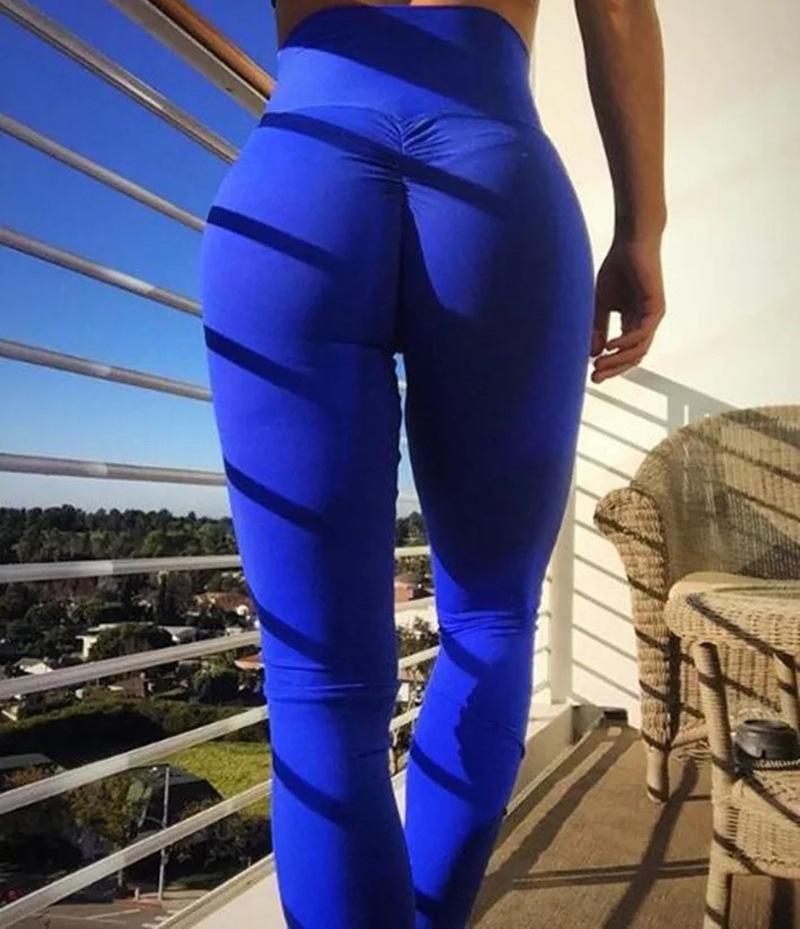 High Waist Bum Scrunch Push Up Leggings