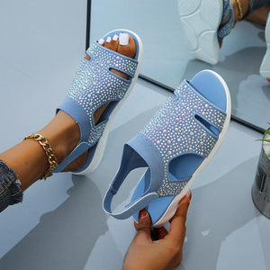 Women Summer Breathable Elastic Sandal