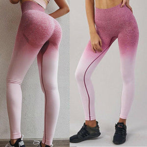 Multicolor Anti-Cellulite Energy Compression Yoga Wear